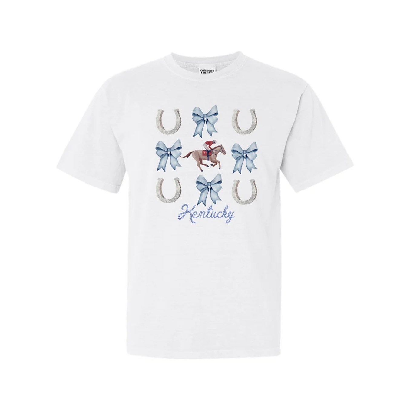 Kentucky Horse and Bows Comfort Colors T-Shirt