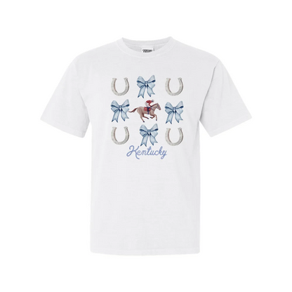 Kentucky Horse and Bows Comfort Colors T-Shirt