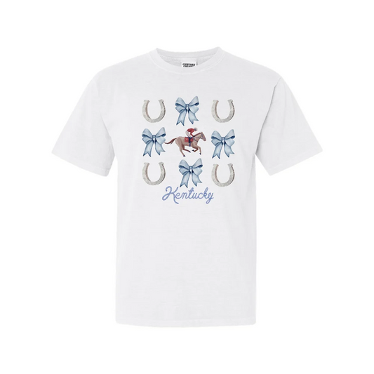 Kentucky Horse and Bows Comfort Colors T-Shirt